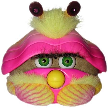 There are a lot of people that I have told about this toy but it seems like no one knows a bout it but me. This is Shelby, Furby’s cousin, and I had one similar to this. I actually wish I still had both my Furby and my Shelby but I don’t.